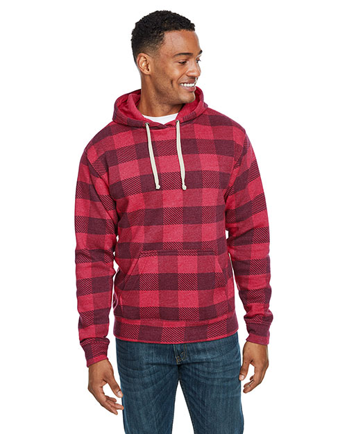 J America JA8871 Men Triblend Pullover Fleece Hood at GotApparel