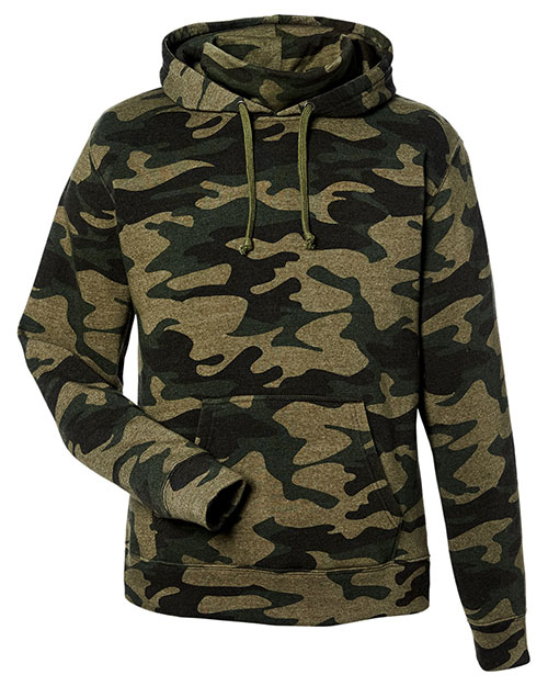 J America JA8879 Unisex Gaiter Pullover Hooded Sweatshirt at GotApparel