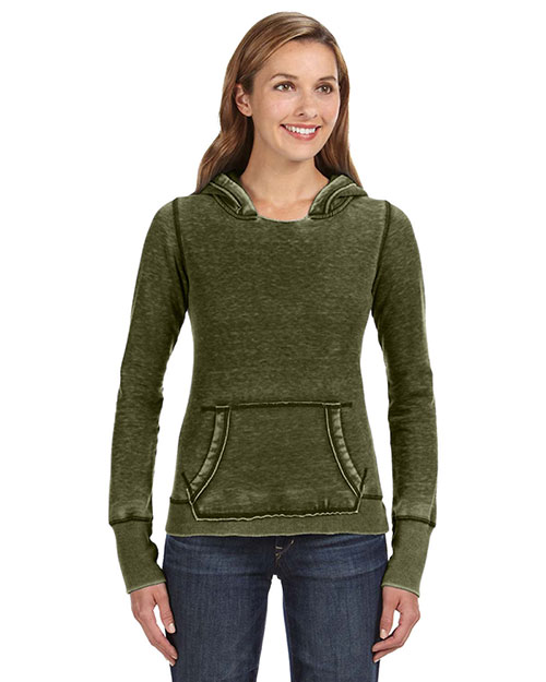 J America JA8912 Women Zen Pullover Fleece Hood at GotApparel