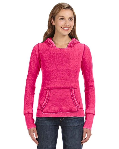 J America JA8912 Women Zen Pullover Fleece Hood at GotApparel