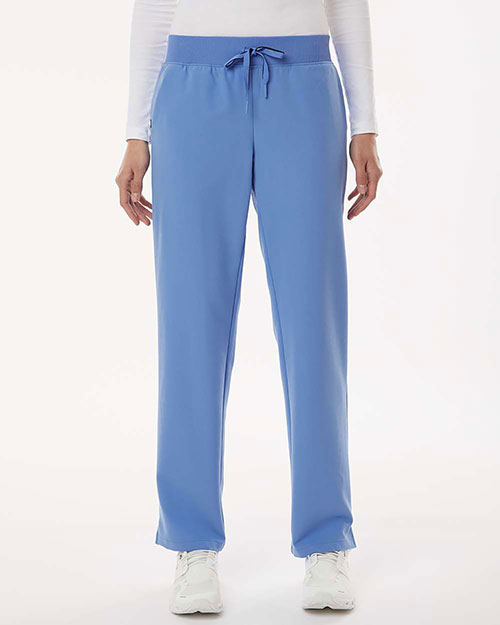 Jaanuu W20001P Women's Petite Sizes Xenos Essential Knit-Waist Scrub Pants at GotApparel