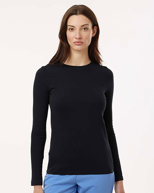 Jaanuu W30002U Women's RegenX Cotton Underscrub Long Sleeve T-Shirt at GotApparel
