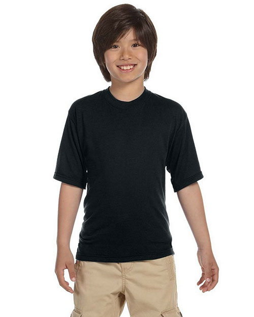 Jerzees 21B Boys 5.3 Oz. 100% Polyester Sport With Moisture Wicking T-Shirt 3-Pack at GotApparel
