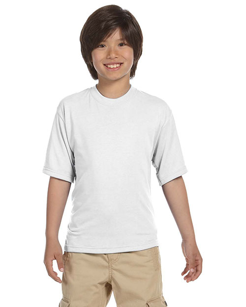 Jerzees 21B Boys 5.3 Oz. 100% Polyester Sport With Moisture Wicking T-Shirt at GotApparel