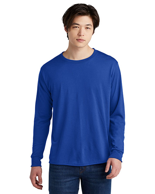 Jerzees 21LS Dri-Power 100% Polyester Long Sleeve T-Shirt at GotApparel