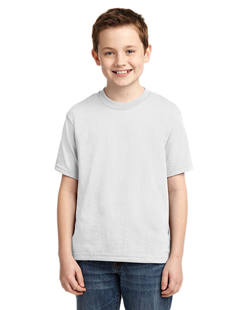 Jerzees 29B Boys 5.6 oz Dri-Power® Active 50/50 Cotton/Poly T-Shirt at GotApparel