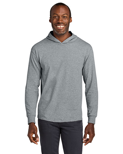 Jerzees 363LH Classics ™ Unisex Cotton Long Sleeve Hooded T-Shirt at GotApparel