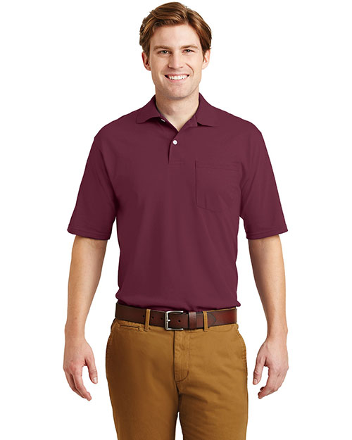 Jerzees 436MP SpotShield™ 5.4-Ounce Jersey Knit Sport Polo with Pocket at GotApparel