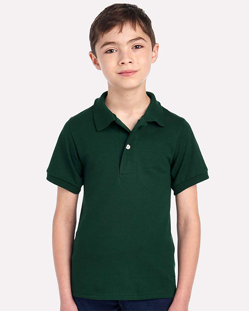 Jerzees 437K Youth Dri-Power® Polo at GotApparel