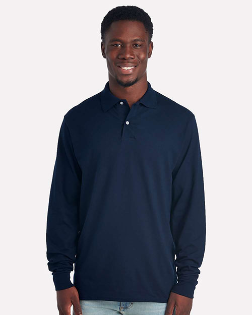 Jerzees 437LR Men's Dri-Power® Long Sleeve Polo at GotApparel