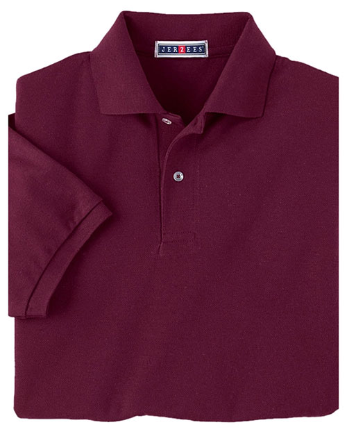 Jerzees 438 Men 50/50 Pique Polo With Spotshield at GotApparel