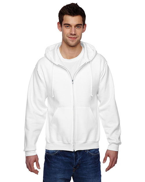 Jerzees 4999 Men 9.5 Oz. 50/50 Super Sweats Nublend Fleece Full-Zip Hood at GotApparel