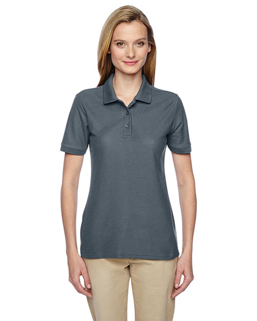 Jerzees 537WR Women 5.3 Oz. 65/35 Easy-Care Polo at GotApparel