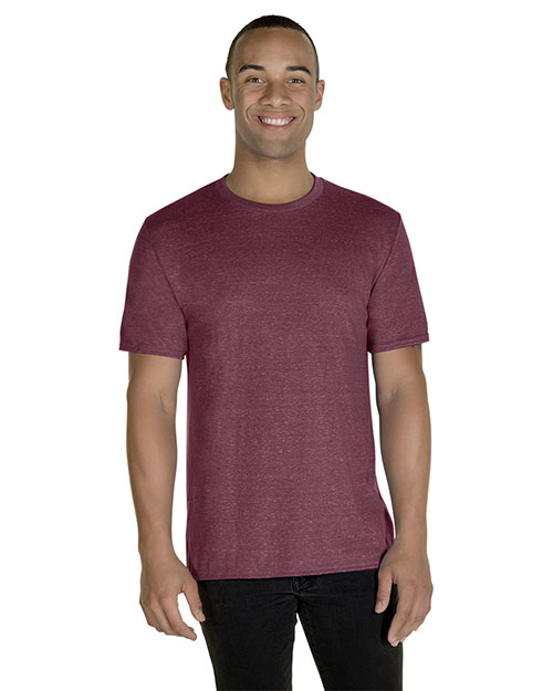 Jerzees 88MR Men Snow Heather T-Shirt at GotApparel