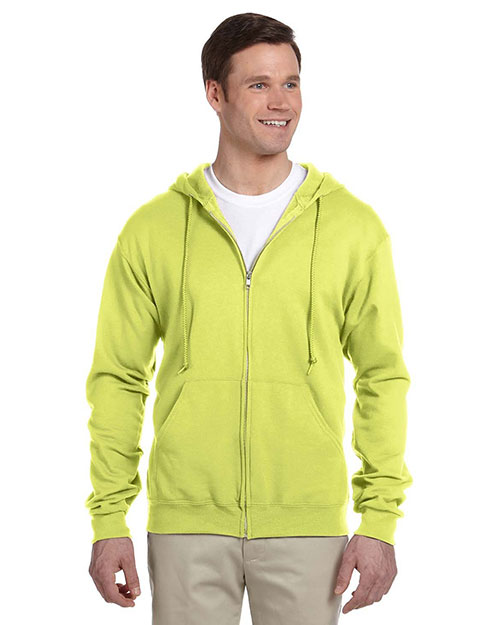 Jerzees 993 Men 8 Oz 50/50 Nublend Fleece Full-Zip Hood at GotApparel