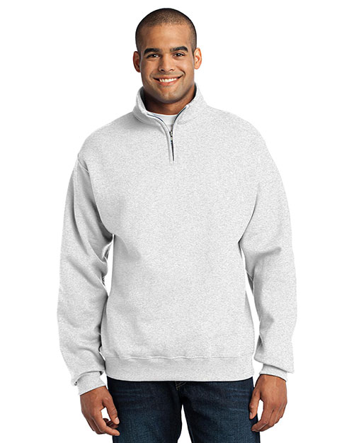 Jerzees 995M Men NuBlend® 1/4-Zip Cadet Collar Sweatshirt at GotApparel