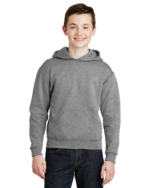 JERZEES<sup>®</sup> - Youth NuBlend<sup>®</sup> Pullover Hooded Sweatshirt.  996Y at GotApparel