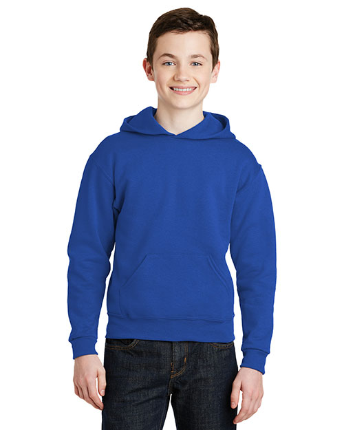 JERZEES<sup>®</sup> - Youth NuBlend<sup>®</sup> Pullover Hooded Sweatshirt.  996Y at GotApparel