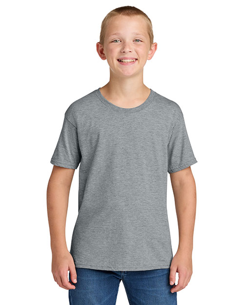 Jerzees IC46B Ultimate ™ Youth Ring Spun T-Shirt at GotApparel