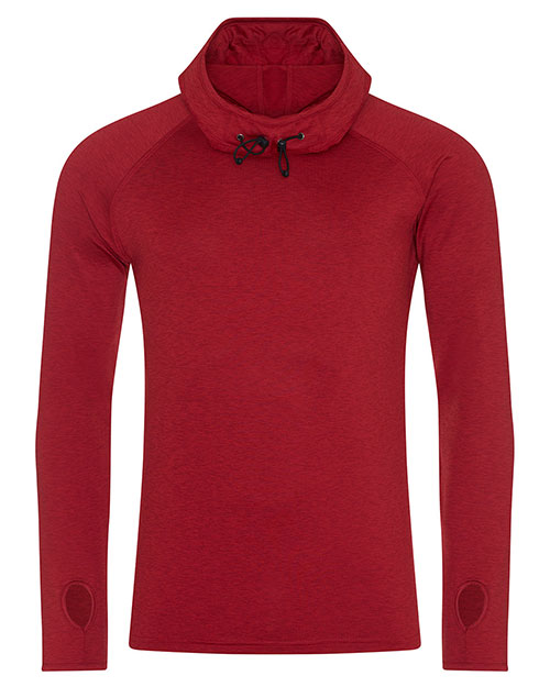 Just Hoods By AWDis JCA037  Men's Cool Cowl-Neck Long-Sleeve T-Shirt at GotApparel
