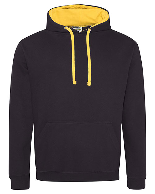 Just Hoods By AWDis JHA003 Men Midweight Varsity Contrast Hood at GotApparel