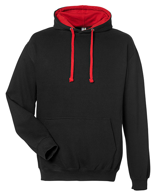 Just Hoods By AWDis JHA003 Men Midweight Varsity Contrast Hood at GotApparel