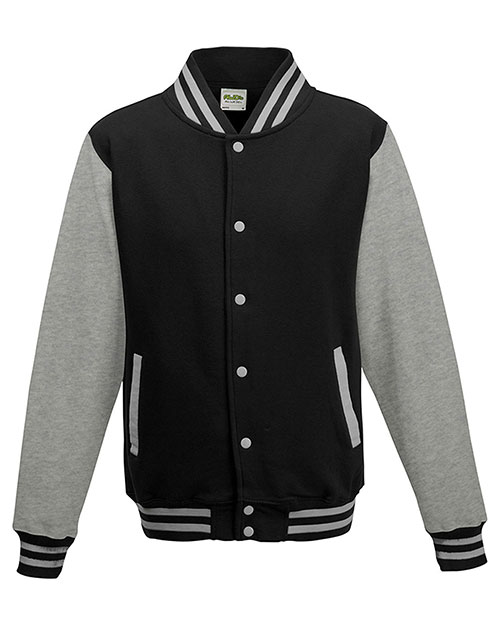 Just Hoods By AWDis JHA043 Men Heavyweight Letterman Jacket at GotApparel