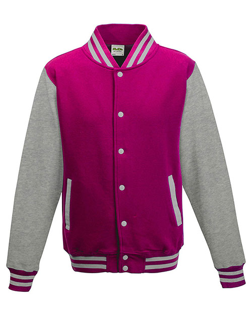 Just Hoods By AWDis JHY043 Youth Letterman Jacket at GotApparel