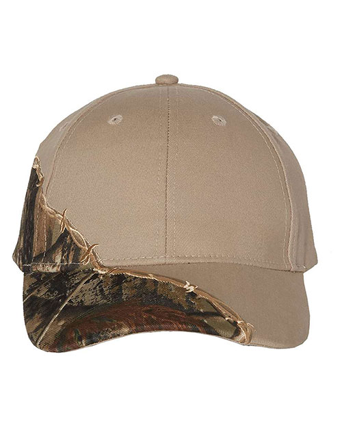 Kati LC4BW Unisex Licensed Camo Cap with Barbed Wire Embroidery at GotApparel