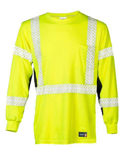 Kishigo F506T Unisex Tall FR Long Sleeve T-Shirt at GotApparel
