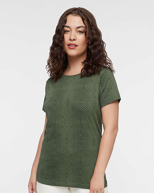 Lat 3516 Women Fine Jersey T-Shirt at GotApparel