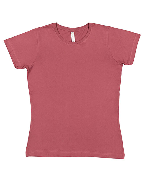 LAT 3516 Women Fine Jersey T-Shirt at GotApparel