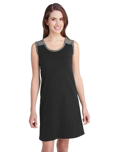 LAT 3523 Ladies Racerback Tank Dress at GotApparel