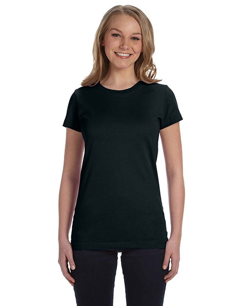 Lat 3616 Women Ringspun Longer Length T-Shirt at GotApparel