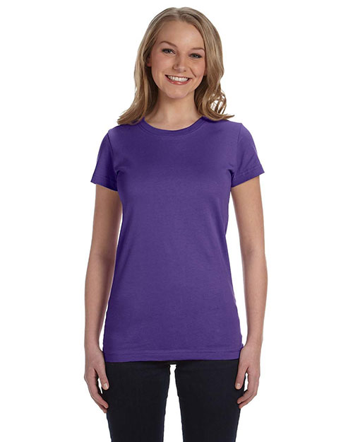 Lat 3616 Women Ringspun Longer Length T-Shirt at GotApparel