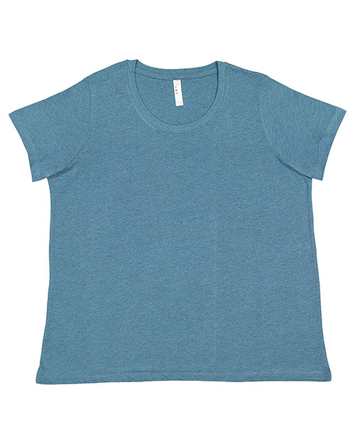 LAT 3816 Ladies' Curvy Fine Jersey T-Shirt at GotApparel