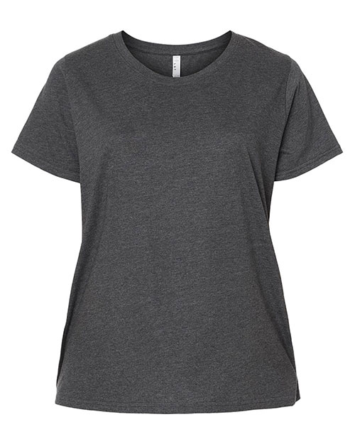 LAT 3816 Ladies' Curvy Fine Jersey T-Shirt at GotApparel