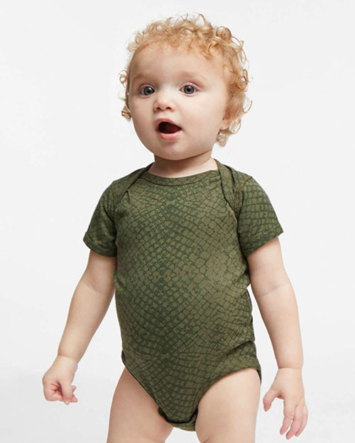 Rabbit Skins 4424 Toddler Fine Cotton Jersey Lap Shoulder Bodysuit at GotApparel