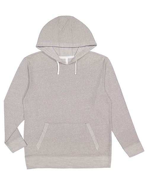 Lat 6779 Men Harborside Melange French Terry Hooded Sweatshirt at GotApparel