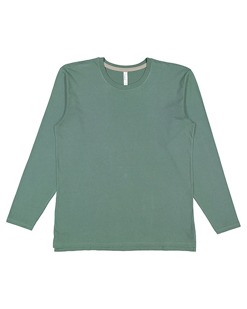 Lat 6918 Men ™ Mn 100% Combed Rs Co Long Sleeve Fine Jsy Tee at GotApparel