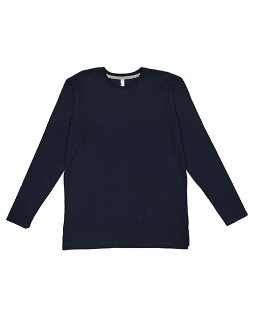 Lat 6918 Men ™ Mn 100% Combed Rs Co Long Sleeve Fine Jersey Tee at GotApparel