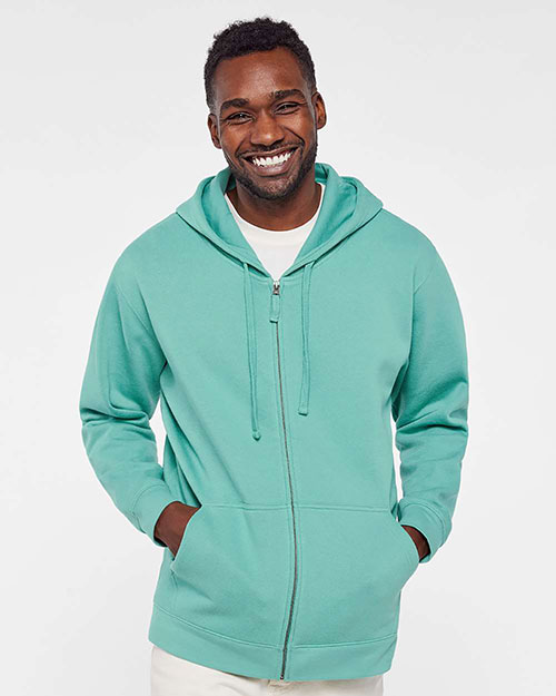 LAT 6927 Unisex Full-Zip Hooded Sweatshirt at GotApparel