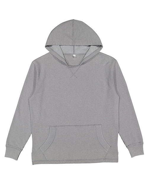 LAT 6936 Adult Vintage Wash Fleece Hooded Sweatshirt at GotApparel
