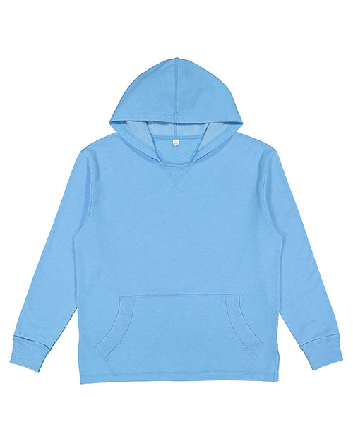 LAT 6936 Adult Vintage Wash Fleece Hooded Sweatshirt at GotApparel