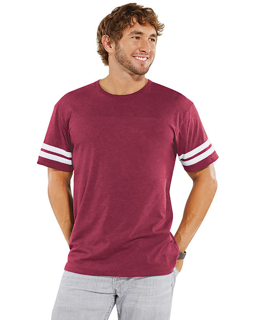 Lat 6937 Men Vintage Football Short-Sleeve T-Shirt at GotApparel