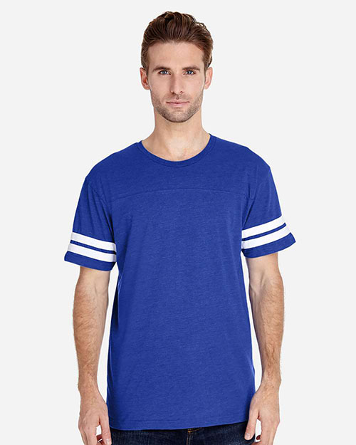 Lat 6937 Men Vintage Football Short-Sleeve T-Shirt at GotApparel