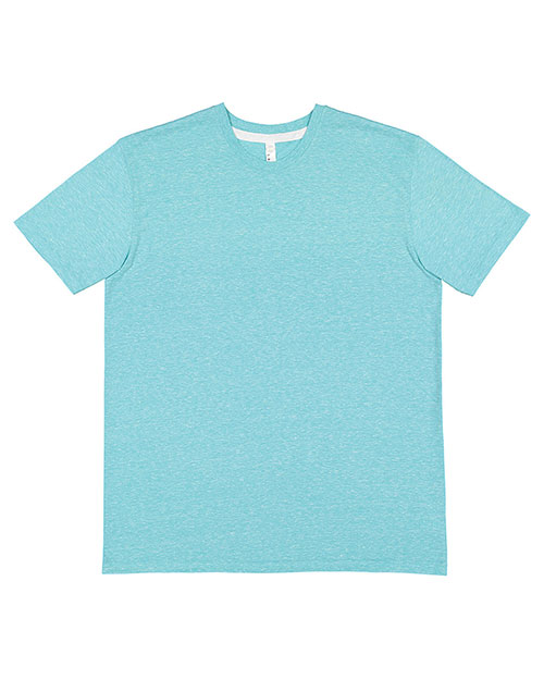 Lat 6991 Men Harborside Melange Jersey T-Shirt at GotApparel