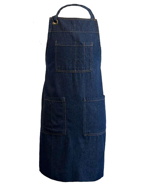 Liberty Bags 5511 5-Pocket Recycled Cotton Denim Apron at GotApparel