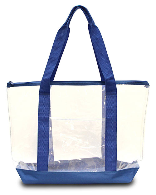Liberty Bags 7009 Unisex Large Clear Tote at GotApparel