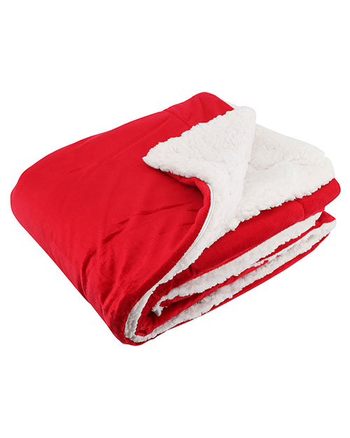 Liberty Bags 8726 Unisex Apine Sherpa Fleece Blanket at GotApparel